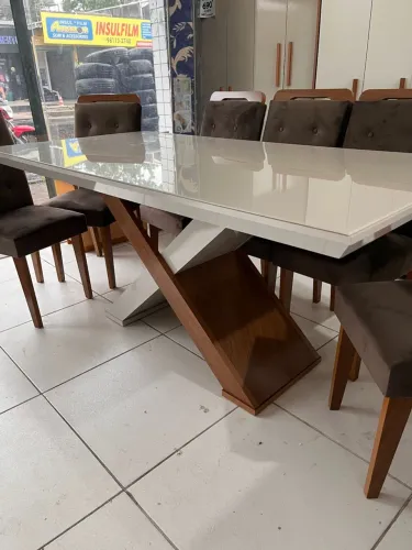 Mesa 6 lugares entrega imediata 
