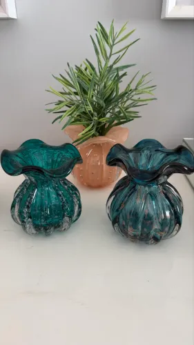 Murano vaso decoração presente
