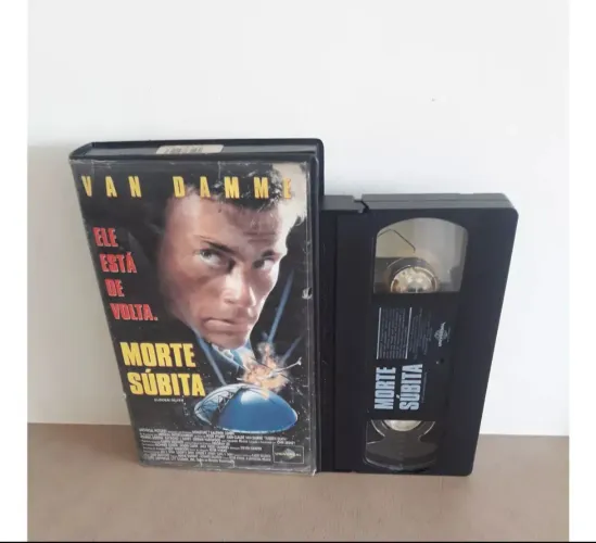 Vhs - Morte Súbita - Van Damme - Dublado - Raro