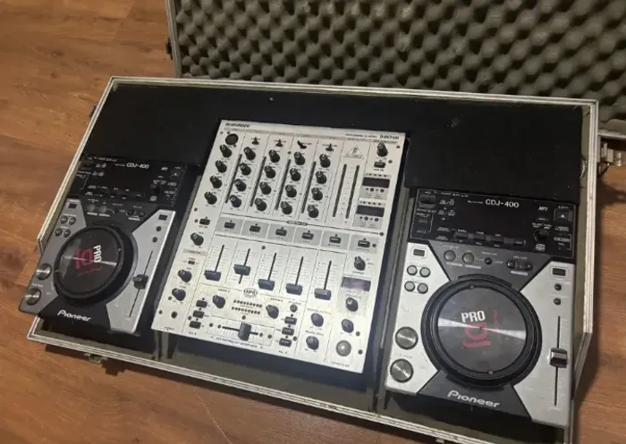 CDJ400 + DJX700 + CASE