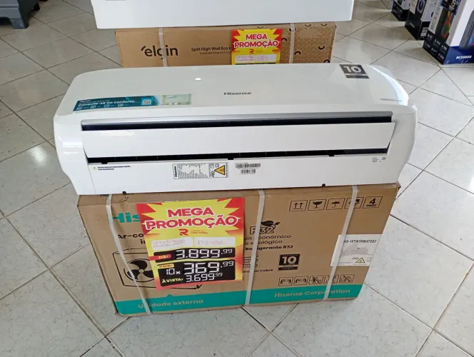 Central de ar Hisense 18 mil BTUs Inverter