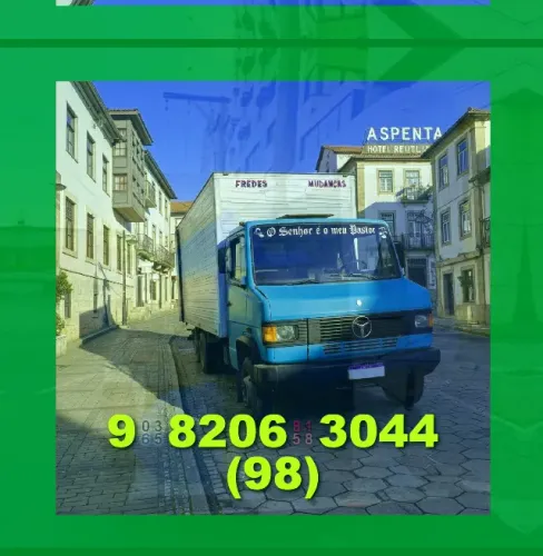 Frete rápido! Contato: 98?9?8206?3044 | J/Silva Transporte de Cargas disponível!