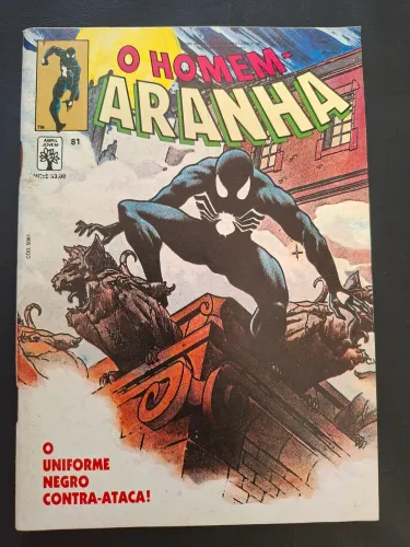 Homem-Aranha Numero 81 - O Uniforme Negro Contra-Ataca!