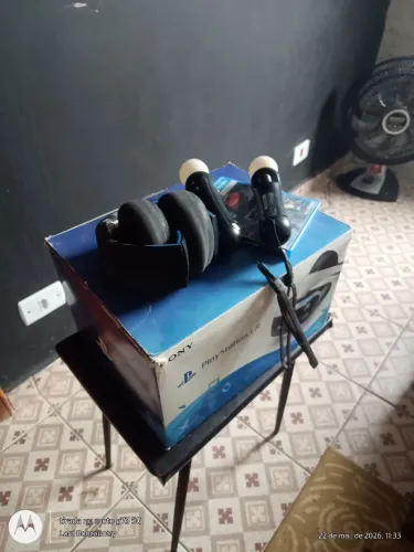 PlayStation VR c acessórios 