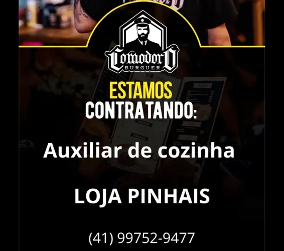 VAGA AUXILIAR DE COZINHA