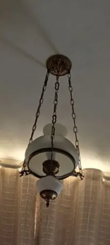 Lustre Vintage Opalina  