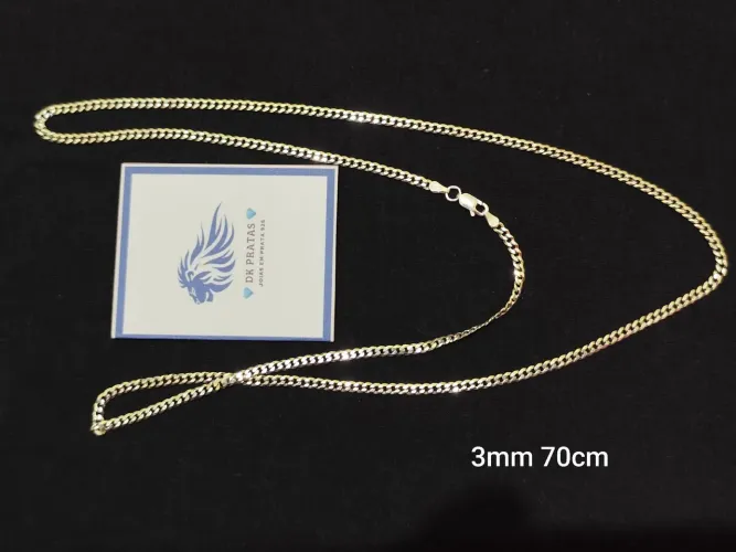 Prata925 3mm 70cm 