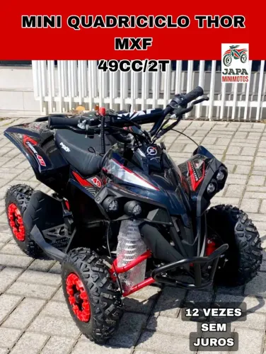 Mini Quadriciclo Thor MXF 49CC/2t Em 12 Vezes Sem Juros