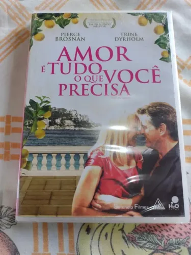 Amor é Tudo O que Você Precisa - DVD Filme com Pierce Brosnan Lacrado e Legendado