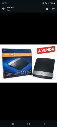 Roteador Cisco 2.5 e 5g