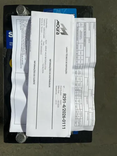 Bateria nova Moura 80A