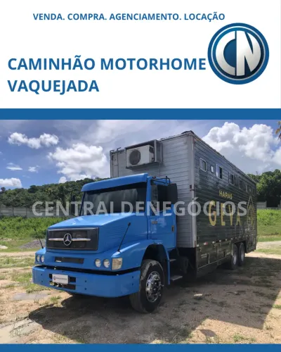 Caminhão Motorhome para vaquejada 