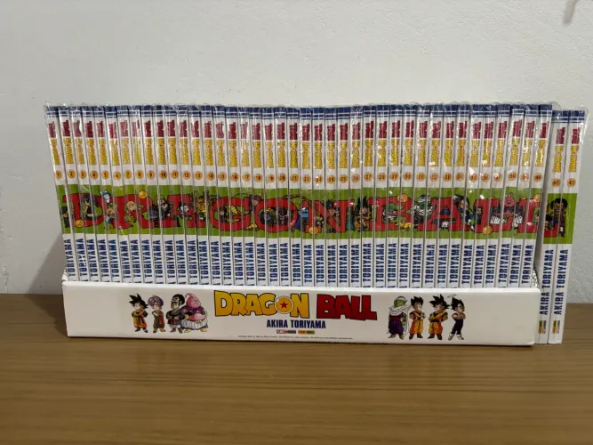 Box Dragon Ball Completo 42 Volumes + Box Exibidor + Pôster - Panini