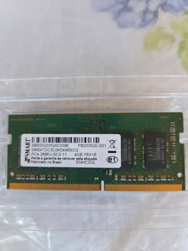 Memória Ram 4GB ddr4 para Notebook