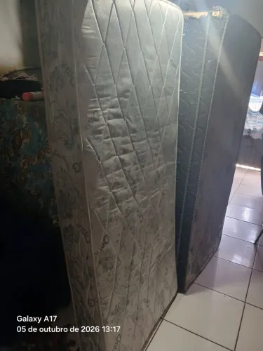 Cama box com colchao
