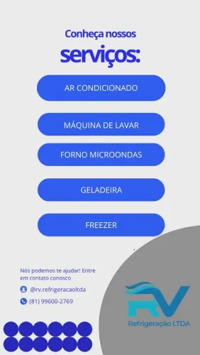 Consertamos: Máquina de lavar, ar condicionado, micro-ondas e geladeira.