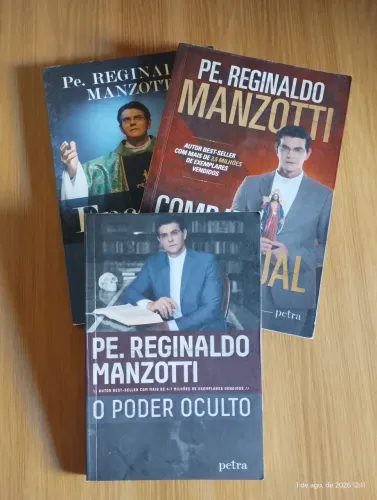 Vendo livros do Pe. Reginaldo Manzotti