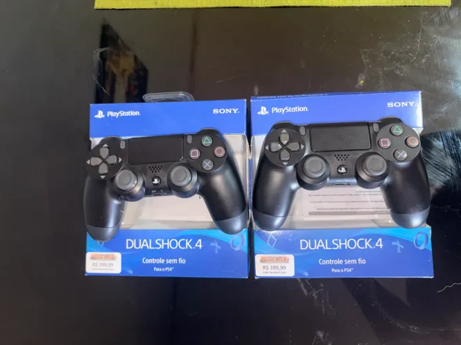 CONTROLE DUAL SHOCK 4 ESTADO DE NOVO