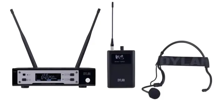 Microfone sem fio dylan d9003 headset