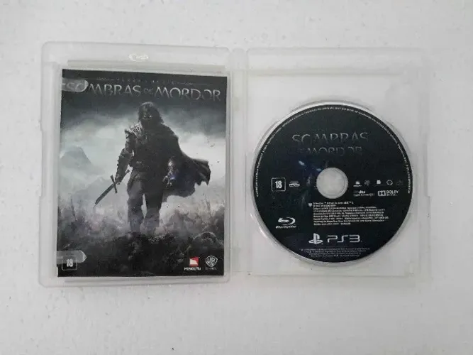 Shadow of Mordor Game Jogo PS3 Playstation 3 Sombras de Mordor - Shadow of Modor