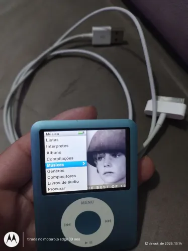 iPod nano 8 gigas funcionando perfeitamente