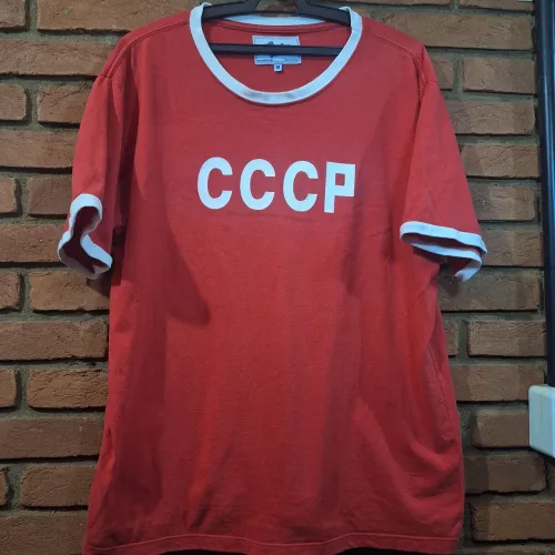 Camisa retrô seleção União Soviética liga retro