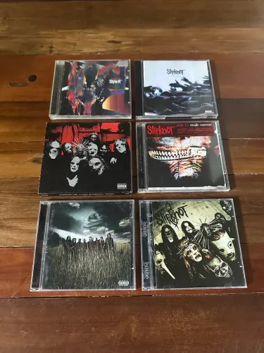 Slipknot - Lote c/ 8 CDS