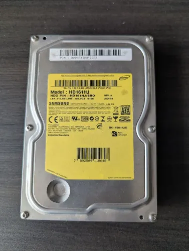 HD Samsung 160GB SATA 3.5" Desktop - Modelo HD161HJ