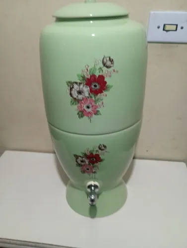 Filtro de água de porcelana antigo ano 1978
