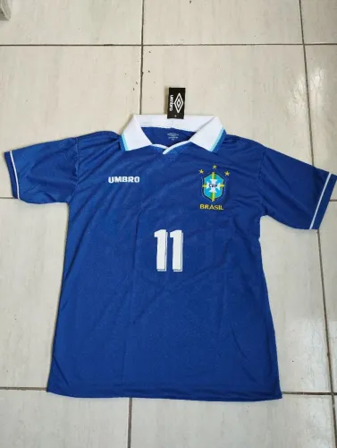 Camisa retrô da seleção brasileira 
