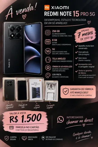 REDMI NOTE 15 PRO