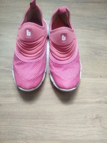 Sapato rosa choque tamanho 30 infantil 