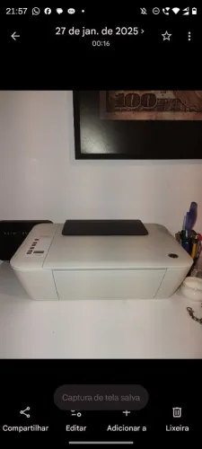 Impressora HP sem cartucho 