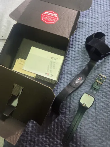 POLAR FT1 kit com medidor cardiaco - usado 2x