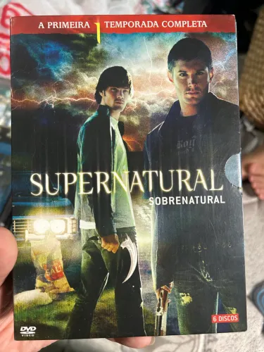 Box completo DVD sobrenatural 11 temporadas