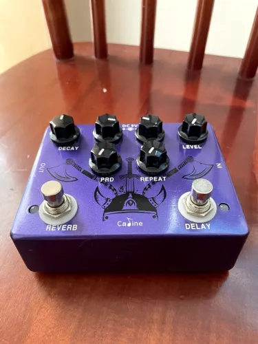 Pedaleira Caline Ragnarok CP-80 Delay Reverb Guitarra Elétrica Digital