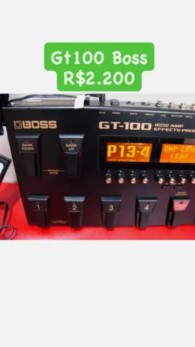 Pedaleira gt100 Boss