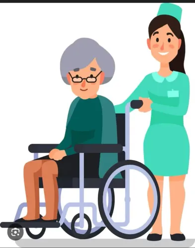 Acompanhante hospitalar cuidadora