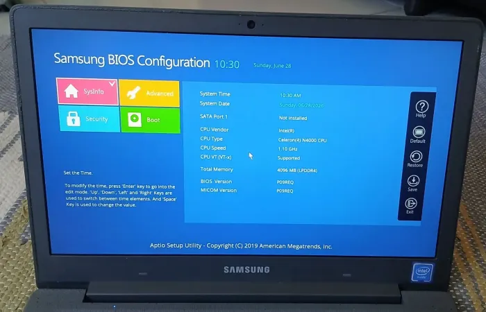 Notebook Samsung 530x (Retirada de peças)