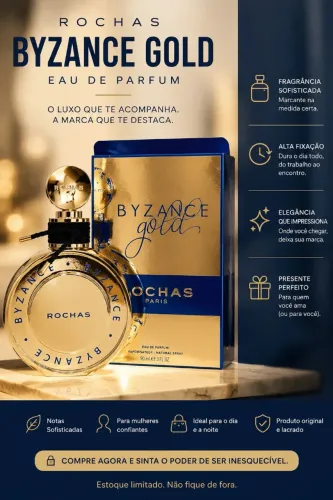 Perfume Byzance Gold Rochas 90ml