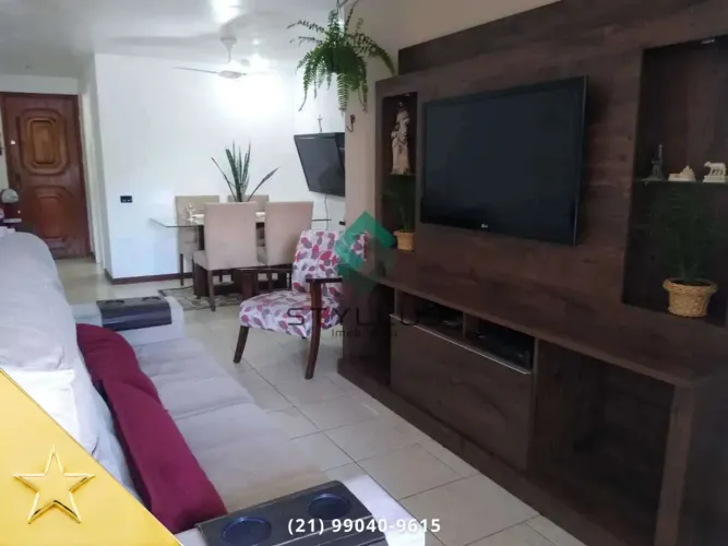 Apartamento Moderno com 1 Suíte e Varandão no Méier! M23T