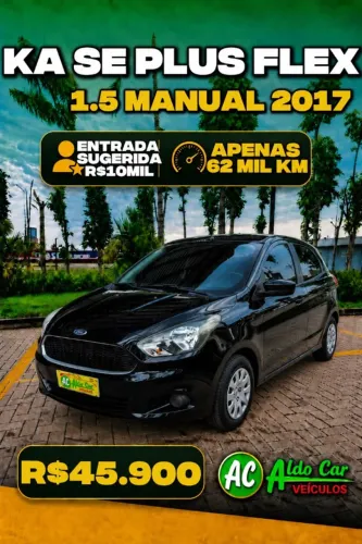 Ford KA 1.5 Sedan SE Plus 12V Flex 4P Aut. 2017