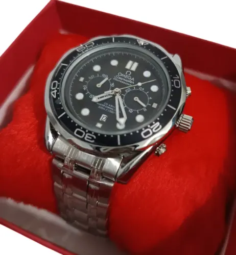 Relogio MASCULINO Omega Aço inox funcional