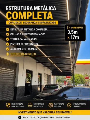 COBERTURA METÁLICA