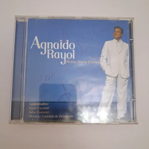 CD Agnaldo Rayol - Maria Maria Marias - Autografado
