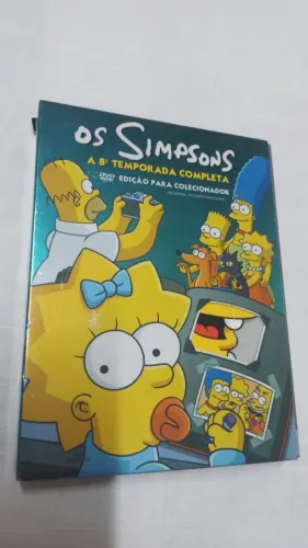 DVD Box Quadruplo Os Simpsons - A 8ª Temporada Completa - Edição Para Colecionador ( 23956