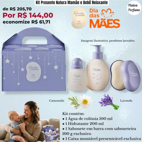 Kits Mamãe e Bebê e Care Baby em Promoção