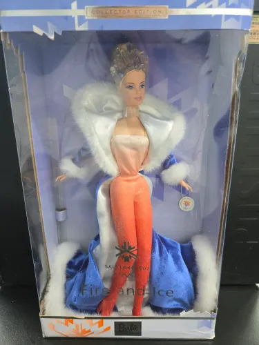 Boneca Barbie Edição de Colecionador Salt Lake City Fire & Ice