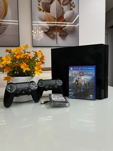 PS4 + Kit Completo + Hd de 1T - Pronto para jogar!