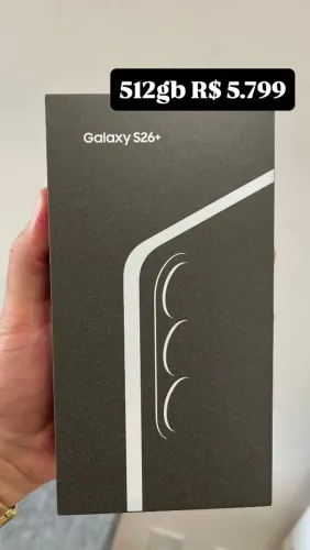 Galaxy S26 plus 512gb novo